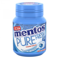 Mentos Bottle Pure Fresh Freshmint SANS SUCRES - le lot de 6