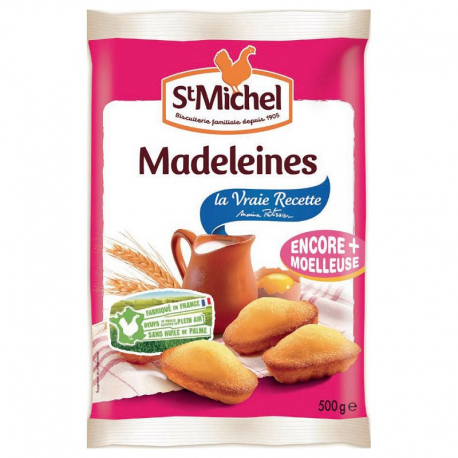 Madeleines coquilles St Michel 500g - 12 paquets