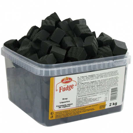 Caramels Fudge au réglisse - tubo de 2kg