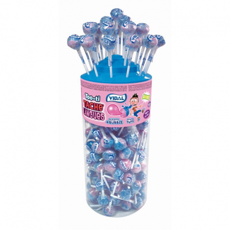 Sucettes too-ti (colorent la langue) - tubo de 150