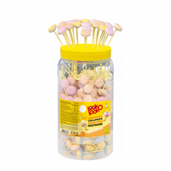 Sucettes poudre Lollies au goût rafraîchissant - tubo de 260