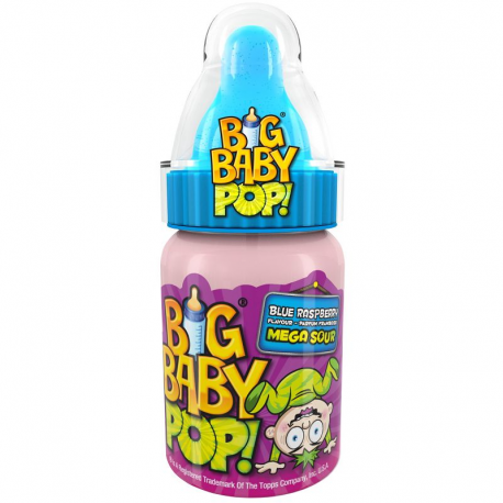 Big Baby Pop acidulé Méga Sour - boîte de 12