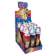 Sucettes Flash pop Unicorn Funny Candy - boîte de 12
