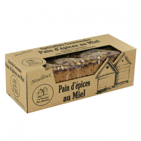 Pain d'épices artisanal au miel pré tranché - 500g