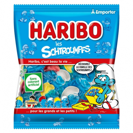 Schtroumpfs HARIBO 120g - 30 sachets