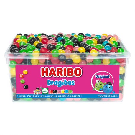 Dragibus HARIBO - tubo de 1.1kg