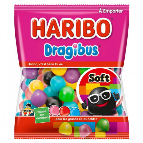 Dragibus soft HARIBO 120g - 30 sachets