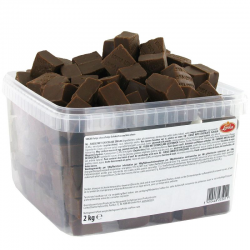 Caramels Fudge chocolat - tubo de 2kg