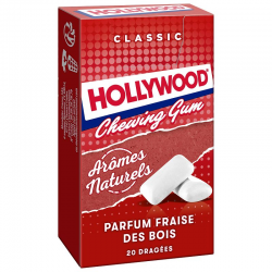 Hollywood dragées fraise des bois - 20 étuis