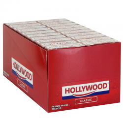 Hollywood dragées fraise des bois - 20 étuis