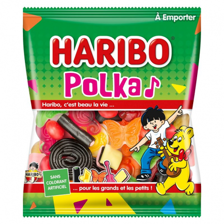 Polka HARIBO 120g - 30 sachets