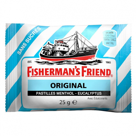 Fisherman's friend eucalyptus menthol SANS SUCRES 25g - 24 sachets