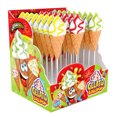 Sucettes Ice cream (fait main) Gélato Pop - Boîte de 25