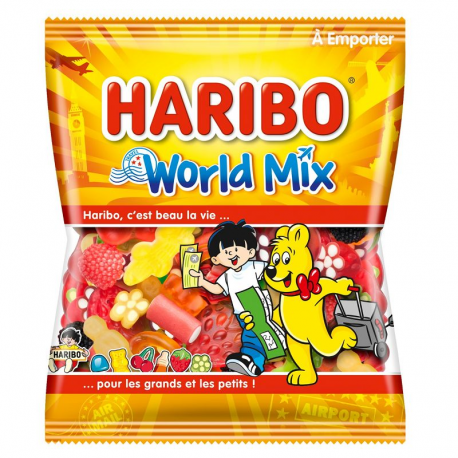 World mix HARIBO 120g - 30 sachets