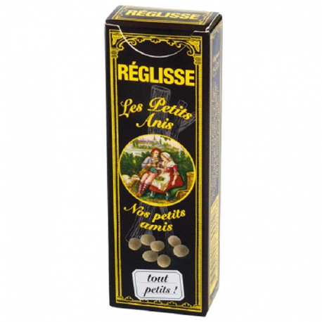 Flavigny Les Petits Anis Réglisse 18g - 10 étuis