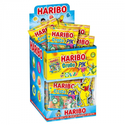 Croco Pik HARIBO 40g - 30 mini sachets