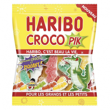 Croco Pik HARIBO 40g - 30 mini sachets