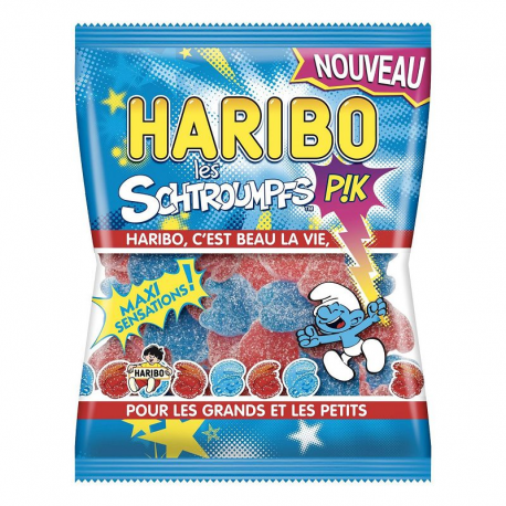 Schtroumpfs Pik HARIBO 40g - 30 sachets