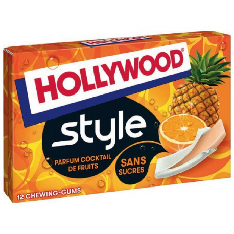 Hollywood Style Cocktail de Fruits SANS SUCRES - 18 étuis