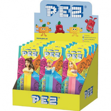 Pez figurine Disney Princesse + 1 recharge - le lot de 12