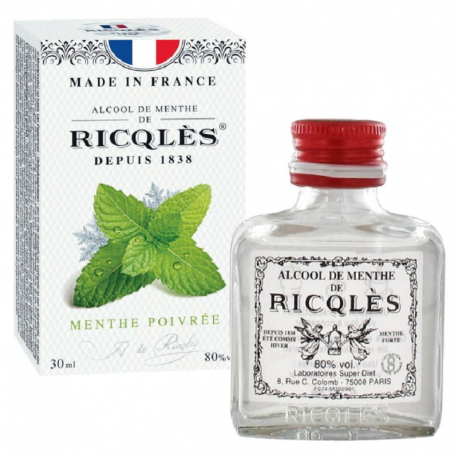 Ricqlès alcool de menthe - flacon de poche 30ml
