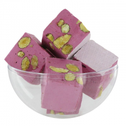 Nougats aux amandes cubes tendres Violette - 3kg