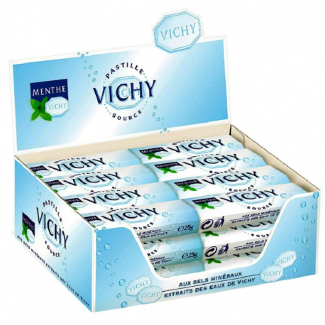 Pastilles de Vichy authentiques 25g - 24 étuis