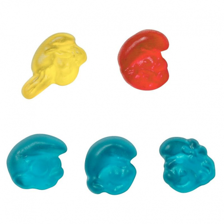 Schtroumpfs lisses HARIBO 40g - 30 sachets