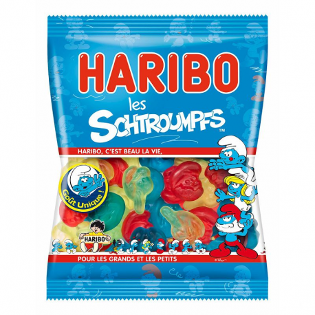 Schtroumpfs lisses HARIBO 40g - 30 sachets