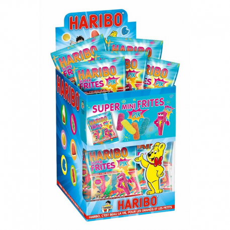 Super frites HARIBO 40g - 30 sachets