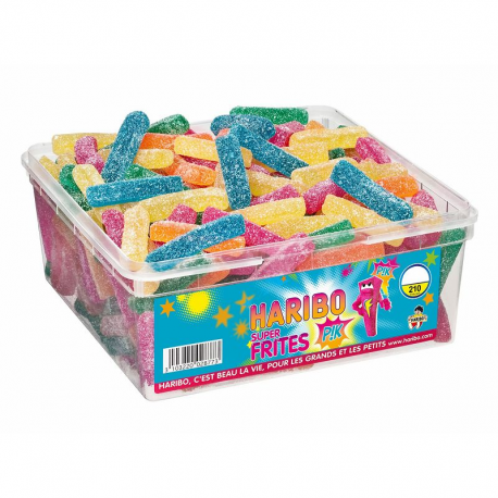 Super Frites Pik HARIBO - tubo de 210