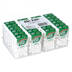 Tic Tac PM menthe 18g - 24 boîtes