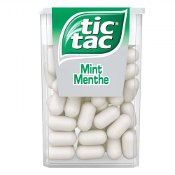 Tic Tac PM menthe 18g - 24 boîtes