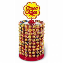 Manège à sucettes garni de 200 Chupa Chups