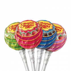 Manège à sucettes garni de 200 Chupa Chups