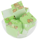 Nougats aux amandes cubes tendres Pistache - 3kg