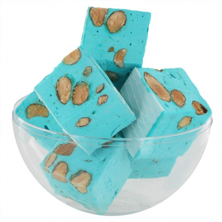 Nougats aux amandes cubes tendres Framboise - 3kg