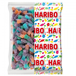 Bouteilles Purple Cola Pik HARIBO - 2kg