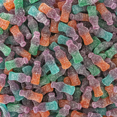 Bouteilles Purple Cola Pik HARIBO - 2kg
