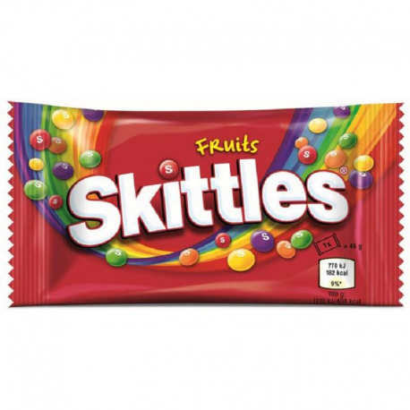 Skittles aux fruits 45g - boîte de 36