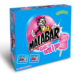 Malabar barbe à papa - boîte de 200