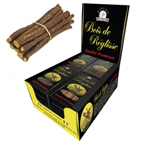 Bois de réglisse 22g - 16 étuis