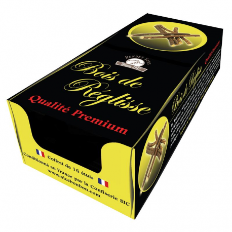 Bois de réglisse 22g - 16 étuis