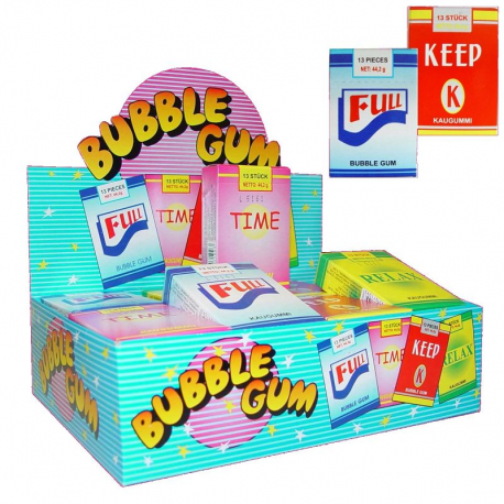 Sticks chewing gum - boîte de 24