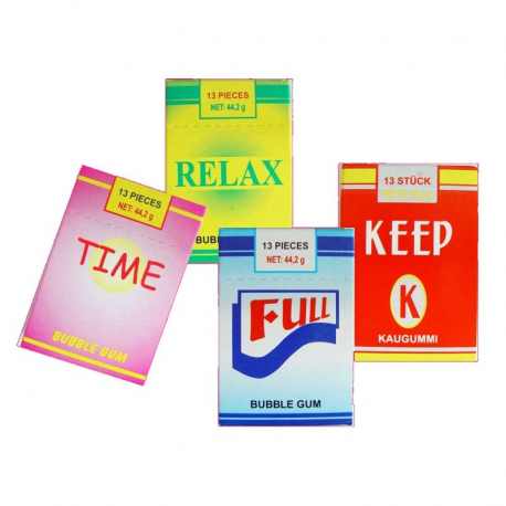 Sticks chewing gum - boîte de 24