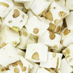 Nougats cassés durs aux amandes et pistaches - 3kg