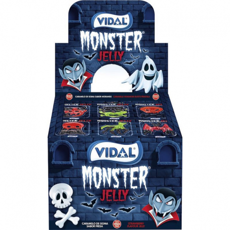 Monster jelly Bestioles gélifiées - boîte de 66