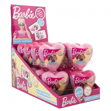 Coeurs surprises Barbie - boîte de 18