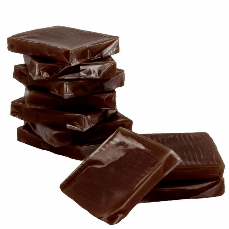 Caramels Palets tendres chocolat 13g Dupont d'Isigny - 2.5kg