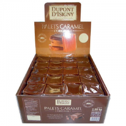 Caramels Palets tendres chocolat 13g - 2.5kg